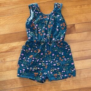 Charming Floral Kids Romper